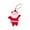 Red, variant on 6pcs Santa Claus Ornaments for Christmas Decorations - Perfect for Hanging on Christmas Trees Home Holiday Decor