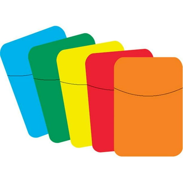 Pocket Chart Cards Brite Colors