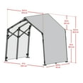 thumbnail image 3 of Life is Good 2 x 4 x 3 ft Teal Blue You Had Me At Woof Pop-Up Dog Shade, 3 of 9