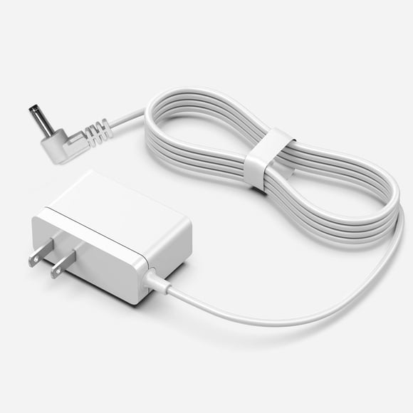 Adaptador de cargador para monitor de bebé para monitor de vídeo Babysense V24R, monitor de bebé de pantalla dividida V43, cable de alimentación de batería de repuesto (SOLO para monitor V24R V43)