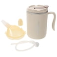 thumbnail image 4 of BRIGHTFUFU Vaso para disfagia para adultos: Vaso de lactancia antiderrames de 400 ml para pacientes encamados - Biberón con pajita suave para personas mayores, 4 of 7