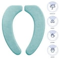 thumbnail image 6 of Homerr Toilet Seat Cushion Peel And Stick Toilet Seat Cushion Thick Warm Washable Toilet Seat Cover Static Proof Soft Flannel Cushion for Winter Autumn, 6 of 7