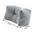thumbnail image 2 of WDOBM Throw Pillow, Soft Throw Pillow, Office Chair Lumbar Support Nap Back Cushion, Office Lumbar Pillow, Breathable Decorative Pillow for Office Lumbar Pillow, 2 of 7