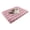 M pink, variant on Pet Cushion Pad for Indoor Cats, Plush Pad Mat with Non-Slip Bottom, Winter Cat Mat Bed for Kittens, Small Dogs & Senior Pets