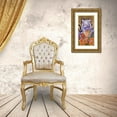 thumbnail image 3 of Stevenson, Graeme 11x18 Gold Ornate Wood Framed with Double Matting Museum Art Print Titled - Tiger Think, 3 of 4