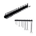thumbnail image 3 of Garage Wall Organizer, Wrench Holder, Garage Storage Rack, Wall Storage Organizer, Heavy Duty Black 16X1.5X4 Inch Wall Mount Wrench Rack, Portable Wall Mounted Hook Rack Designed, 3 of 8