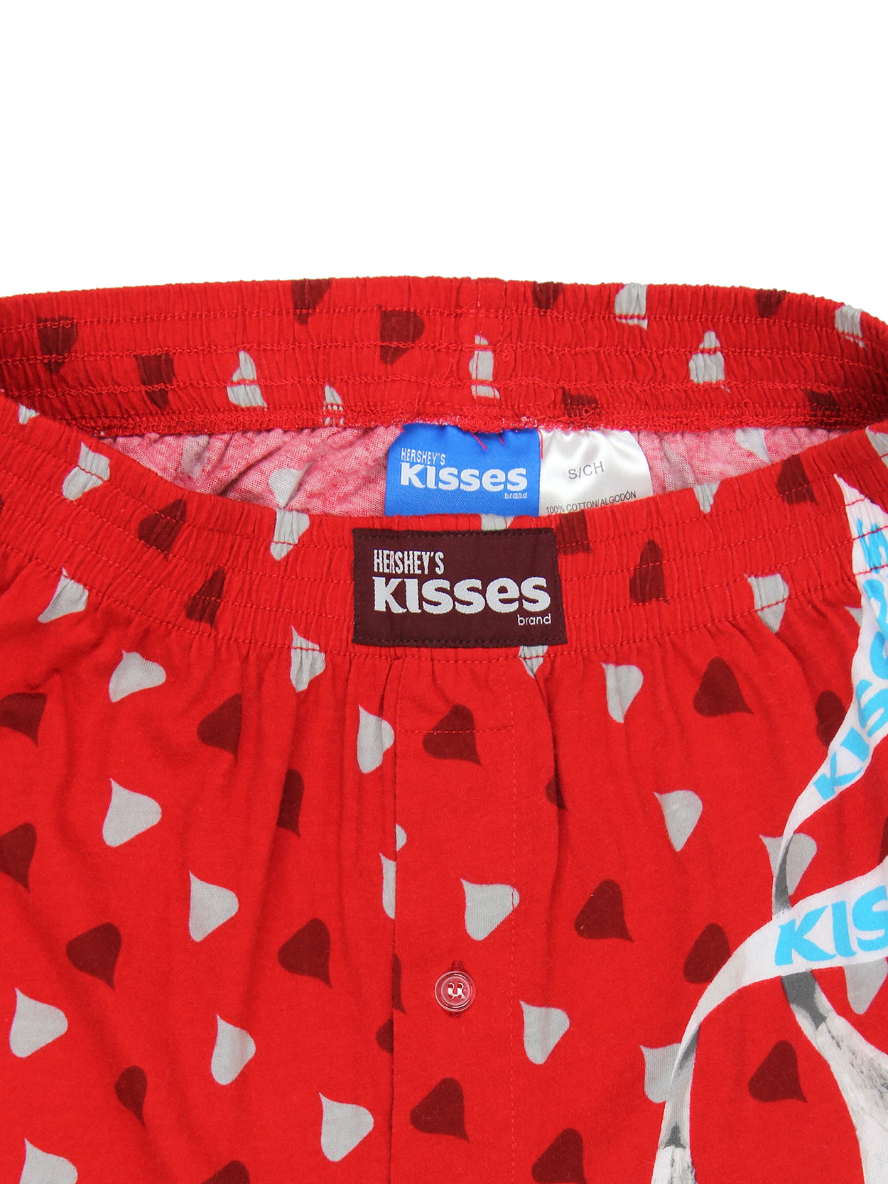 Hershey's Kisses Chocolate Candy Mens Male Button Fly Boxer Shorts  MF21601BX 