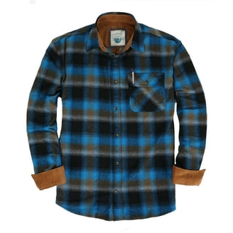 Woolrich Men's Heavyweight Brushed Cotton Brawny Flannel Shirt