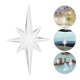thumbnail image 2 of Colgante octogonal de Navidad con forma de estrella, adorno de árbol de Navidad, decoración colgante para fiesta, recuerdo de fiesta, 6 uds., 2 of 7