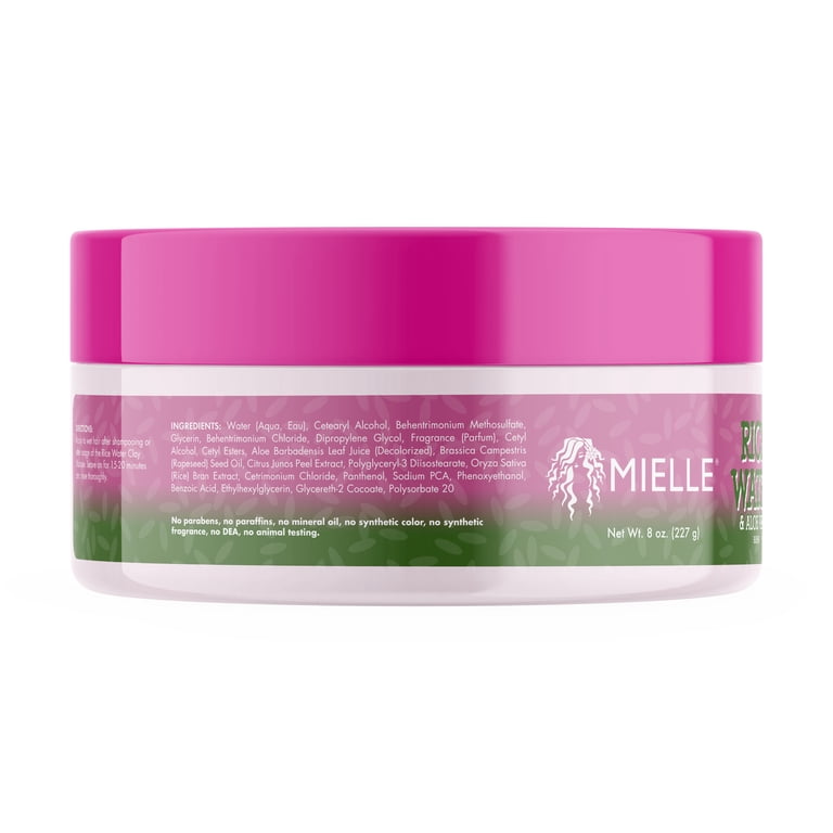 Mielle Rice Water & Aloe Deep Conditioner, 8 oz photo 8