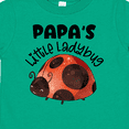 thumbnail image 4 of Inktastic Papa's Little Ladybug Boys or Girls Toddler T-Shirt, 4 of 5