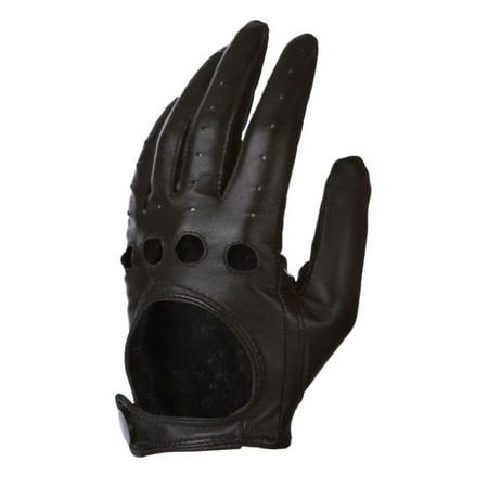 Ladies Leather Driving Gloves - Nixon Womens Already Gone Soft Leather Driving Gloves XS