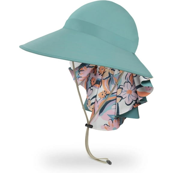 Sunday Afternoons Women's Adjustable Sundancer Hat, One Size, Saltwater/Posy