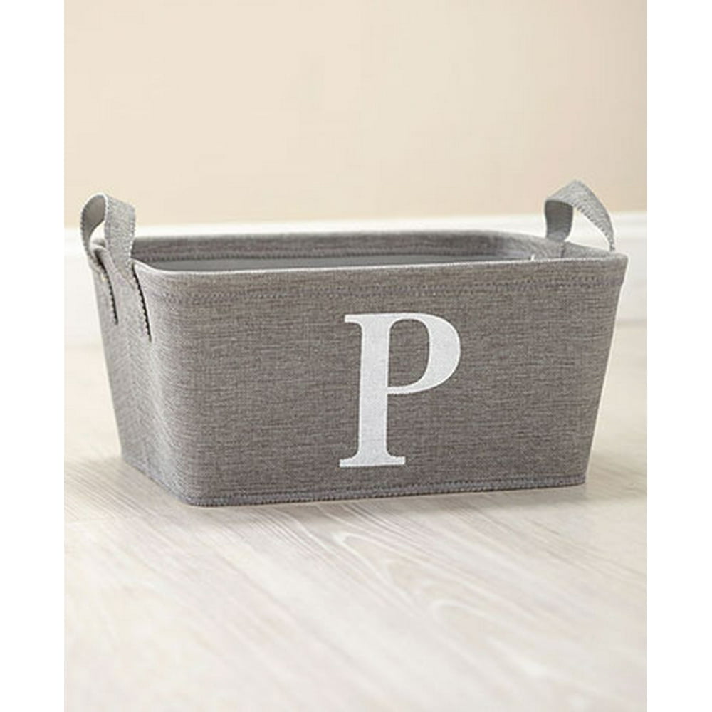 The Lakeside Collection Monogram Storage Bin P