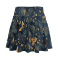 thumbnail image 2 of HELLHERO Butterfly Polyester Spandex Golf Skirts with Built-in Shorts, 2 Side Pockets with Pockets Tennis Skirt for Vacation Yoga Daily Wear, 2 of 9