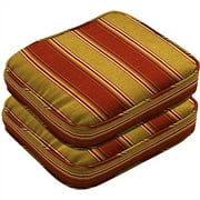 Ainsworth Stripe Red Deck Cushion 2-pack