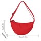 thumbnail image 2 of Bolso de viaje para mujer bolsos para axilas de media luna a la moda bolso informal sencillo para chicas Hobos Likrtyny, 2 of 9