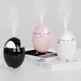 thumbnail image 3 of Humidificador de luz nocturna Billuyoard 350ml minidifusor de doble salida color Negro, 3 of 6