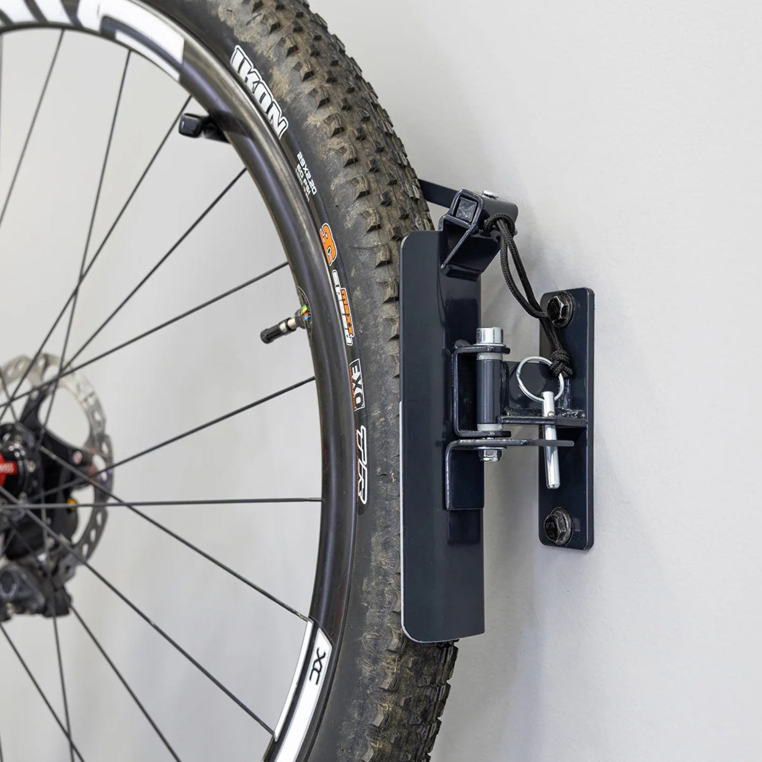 Swivel Mount Bike Storage Rack | 4 Bicycle | Garage Wall Hook