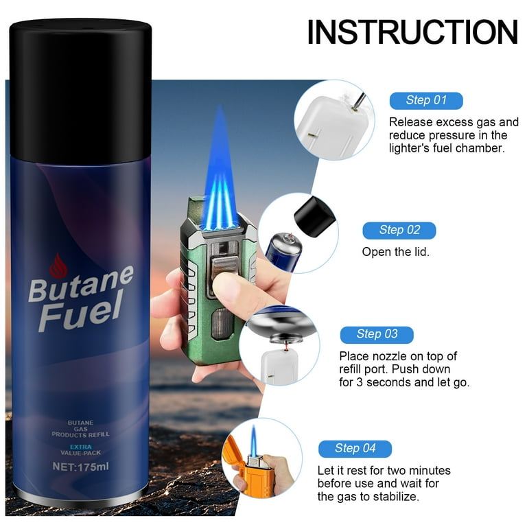 cigarette lighter gas filling near me Lighter Butane Refill Canister, Premium Butane Fuel 175 ml, 99.99% Pure Butane Gas Refill for Torch Lighter (2 Can) cigarette lighter gas filling near me Lighter Butane Refill Canister, Premium Butane Fuel 175 ml, 99.99% Pure Butane Gas Refill for Torch Lighter (2 Can)