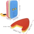 thumbnail image 2 of Swim Training Float Set - Adjustable Kickboard & Back Float with Hydrodynamic Design, Bubble Belt for Kids & Adults - Pool Training Aid for Beginners, 2 of 6