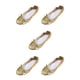 thumbnail image 1 of Pantuflas Qarigey Zapatillas de Ballet de Cuero Elegante Dividida Talla 39, 1 of 1