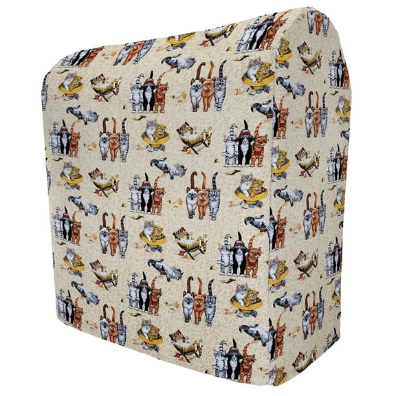 Beach Cats Cover Compatible with Ninja Slushi Professional Frozen Drink Maker by Penny's Needful Things (Regular)