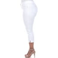 thumbnail image 4 of White Mark Women's Plus Size Capri Jeans, 4 of 6