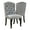 Light Gray, variant on Bowery Hill 20" Farmhouse Fabric Dining Side Chair in Beige (Set of 2)