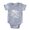 Heather Grey, variant on CafePress - Gothic Skull Initial T - Cute Infant Baby Football Bodysuit