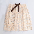 thumbnail image 2 of cfhntfmh Women's Pajama Shorts Summer Casual Lounge Sleep Shorts Wide Leg Soft Comfy Pj Bottoms Knee Length Shorts, 2 of 5