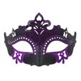 thumbnail image 2 of Lilgiuy Mardi Gras Masquerade Mask Half Face Venetian Masks Vintage Mascarade Mask Antique Look Costumes Party Accessory for Women Men Carnival, Multiple Styles and Colors, 2 of 3