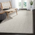 thumbnail image 2 of SAFAVIEH Palm Beach Sutton Texture/Embroidery Area Rug, Silver/Ivory, 8' x 10', 2 of 8