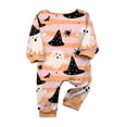 thumbnail image 4 of Matching Family Halloween Pajamas Set - 2026 Cute Ghost & Pumpkin Print Two-Piece Sleepwear Pjs - Family Matching Pajamas Soft Holiday Loungewear Halloween Matching Pajamas for Family, 4 of 4