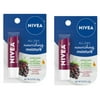 Nivea, Tinted Lip Care, Blackberry, 2 Pack, 0.17 oz (4.8 g) Each Pack of 2