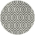thumbnail image 5 of SAFAVIEH Himalaya Diarmait Geometric Wool Area Rug, Dark Grey/Ivory, 9' x 12', 5 of 6