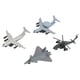 thumbnail image 4 of 4pcs retiran el avión de Juguete para niños de Juguete Aleación de Aviones Simulados Modelo Modelo de Cumpeados Decoración de Regalos, 4 of 7