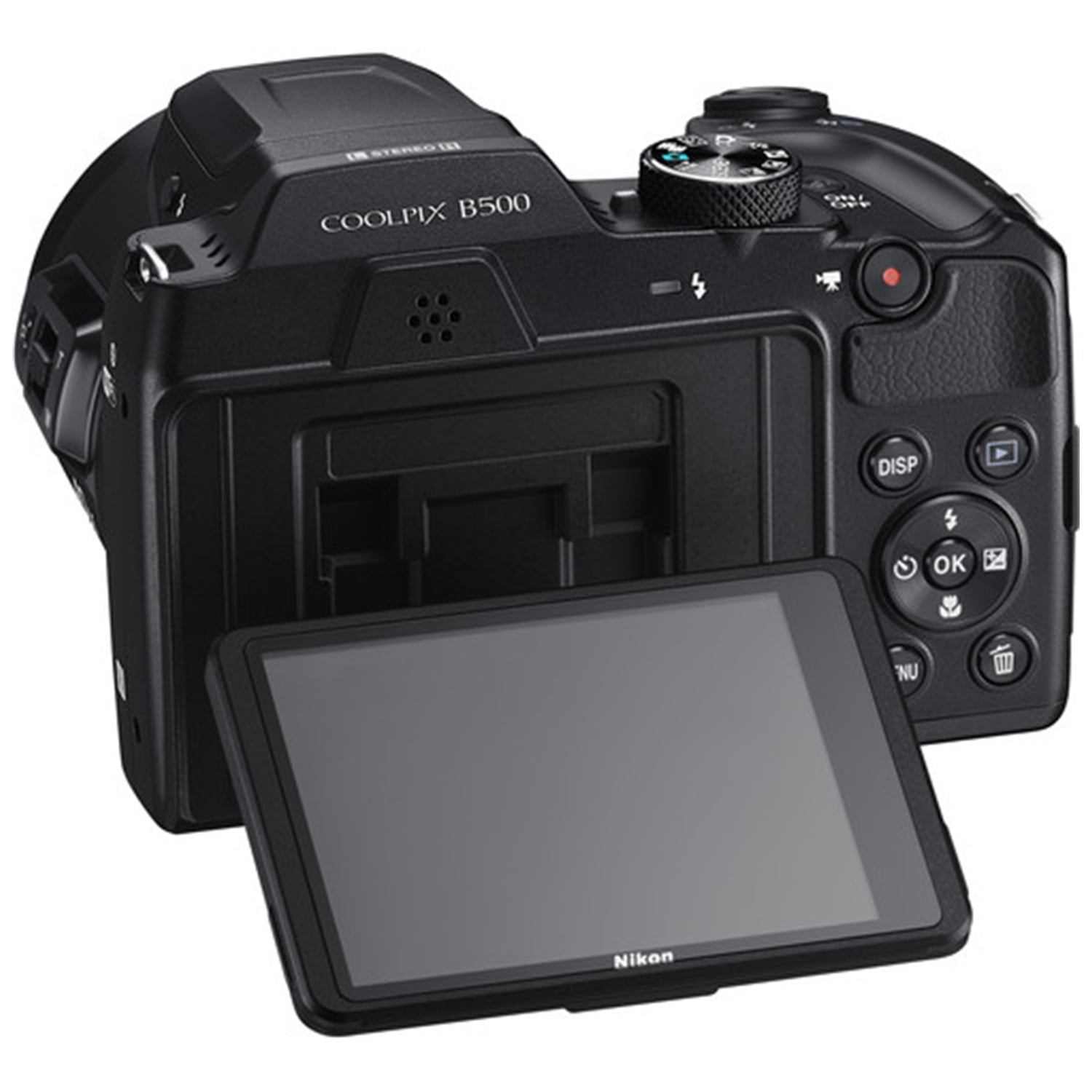 Nikon COOLPIX B500 Digital Camera (Black) with 16MP 40x Optical