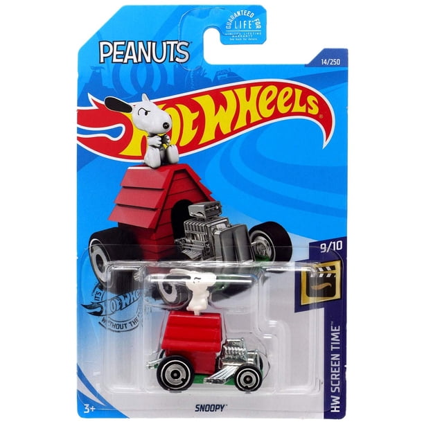 Auto de juguete Hot Wheels 2020 HW Screen Time Peanuts Snoopy