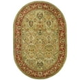 thumbnail image 2 of SAFAVIEH Persian Legend Adrian Oriental Area Rug, Light Green/Rust, 7'6" x 9'6" Oval, 2 of 12