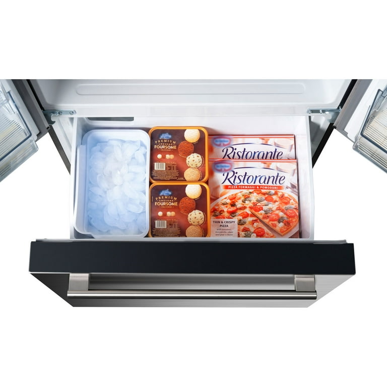 Galanz 33 in. 18.0 Cu. Ft. Stainless Steel Counter Depth French Door  Refrigerator, Don's Appliances