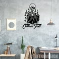 thumbnail image 4 of Craftnamesign Custom Skeleton Reads Book Metal Sign, Skeleton Sign, Skull Wall Hanging, Book Art, 4 of 5