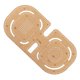 thumbnail image 2 of DIY RulerCraft Tool, Distance Cutting Ruler Template Practical Wear-resistant Transparent  For Family For Birthdays For Festivals For Craft ANGGREK Ruler Template, 2 of 8