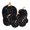 Black, variant on lanema 7Pieces Sparkles Coated Faux Pumpkins Autumns Themed Decoration For Shelves