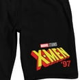 thumbnail image 2 of X-Men '97 Logo Men's Black Sleep Pajama Shorts XXL, 2 of 5