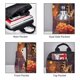 thumbnail image 3 of Balery Butterfly Sitting on a Flower Mochila Ligera para Hombres y Mujeres – Resistente y Impermeable, Ideal para la Escuela, el Trabajo, los Viajes y el Uso Diario, 3 of 7
