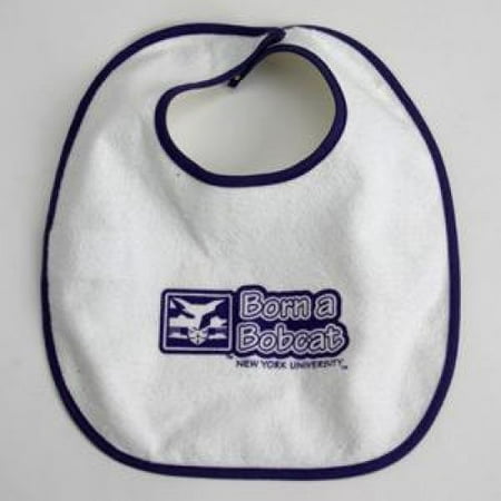 

NYU Bobcats - Newborn Snap Bib
