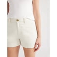 thumbnail image 4 of Free Assembly Women’s Mid-Rise Chino Shorts, 3.25” Inseam, Sizes 0-20, 4 of 5