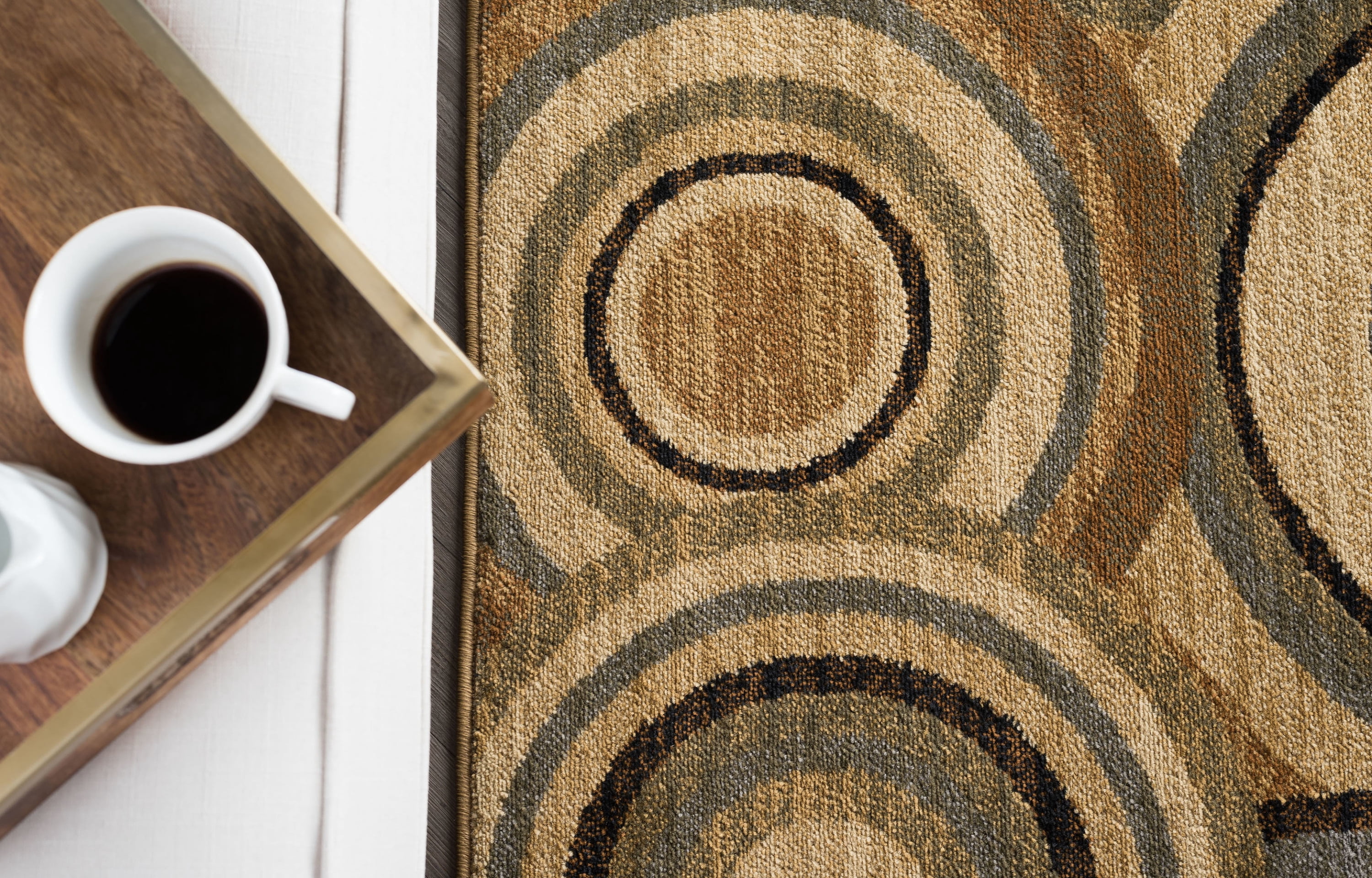 Elegance Contemporary 9' x 12.6' Multi-Color Polypropylene Indoor Area Rug