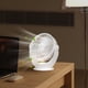 thumbnail image 5 of Ventilador De Escritorio Con Luz Nocturna, Circulador De Aire Para Mesa, Pequeño Y Potente, 3 Velocidades, Inclinación Ajustable, Ideal Para El Hogar, La Oficina O La Habitación., 5 of 8